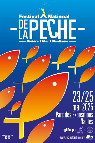 Affiche du Festival National de la Pêche de Nantes